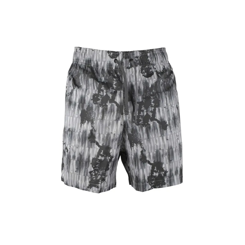 Amiri  Tie-Dye Print Swim Shorts With Elasticated Waist Grey