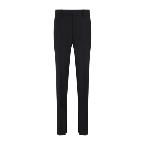 Gucci Black Mohair Pants Black 