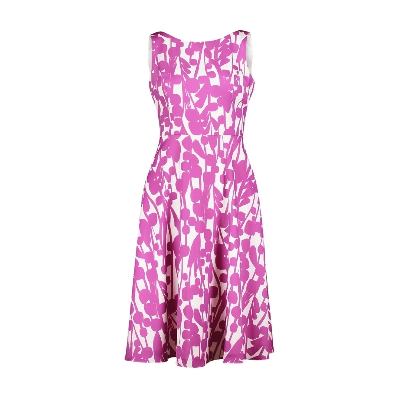 Vera Mont  Midikleid mit floralem Muster Pink