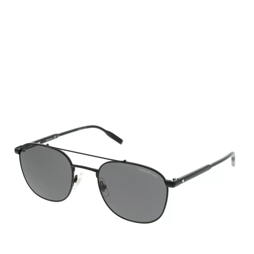 Montblanc MB0114S-001 54 Sunglass MAN METAL Black Sunglasses