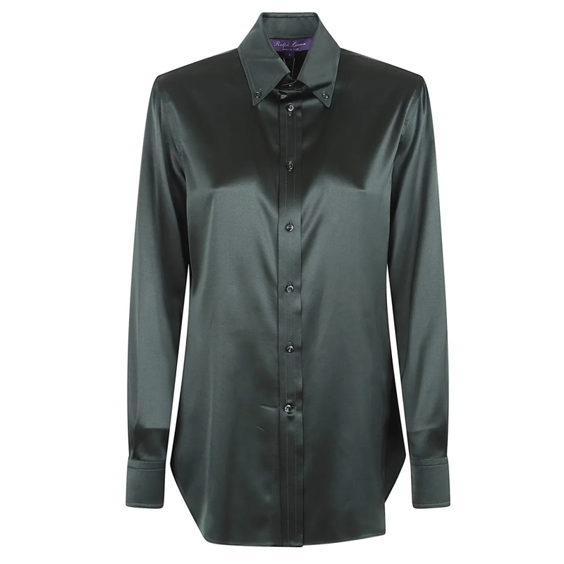 Polo Ralph Lauren Hemd Smooth Black Button-Up Shirt Grey