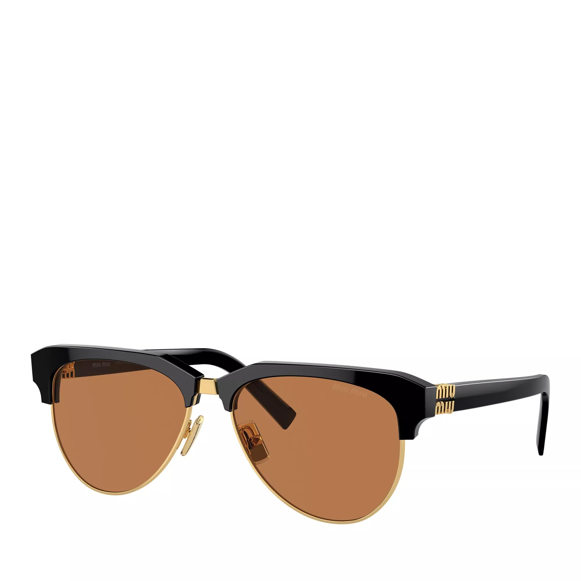 Miu Miu Sonnenbrille - 0MU 09ZS 57 1AB2Z1 - Gr. unisize - in Schwarz - für Damen