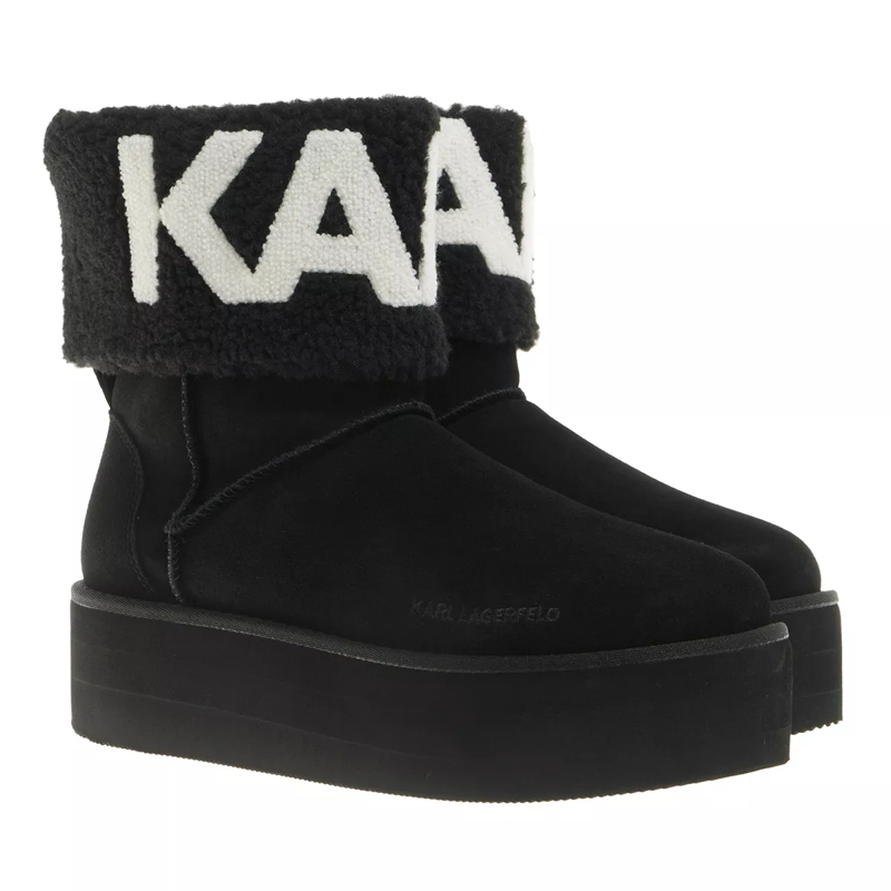 Karl Lagerfeld Winterboots Thermo Karl Logo Ankle Boot Black
