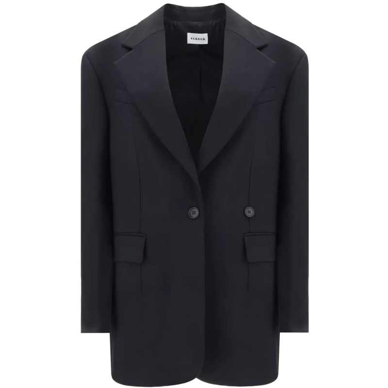 P.A.R.O.S.H. Veste de transition Jackets Black schwarz