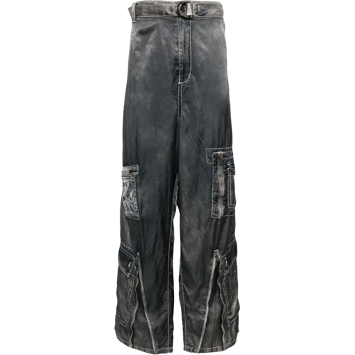 Maison Mihara Yasuhiro  Parachute Trousers Black schwarz