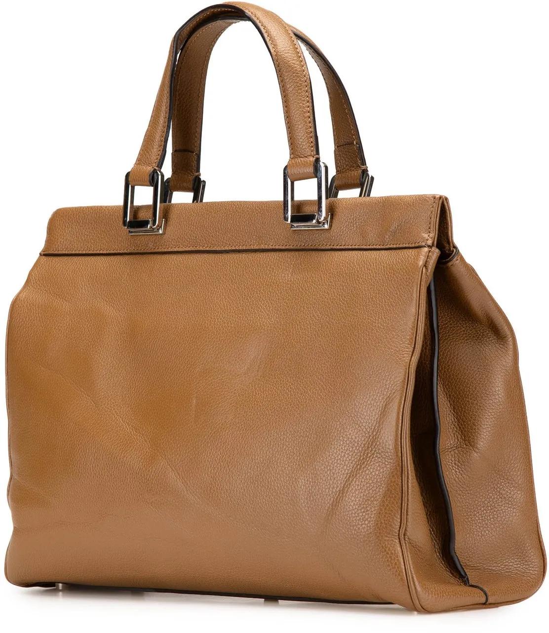 Thumbnail - Gucci Hobo Bags - Medium Leather Zumi Top Handle Bag - Gr. unisize - in Braun - für Damen