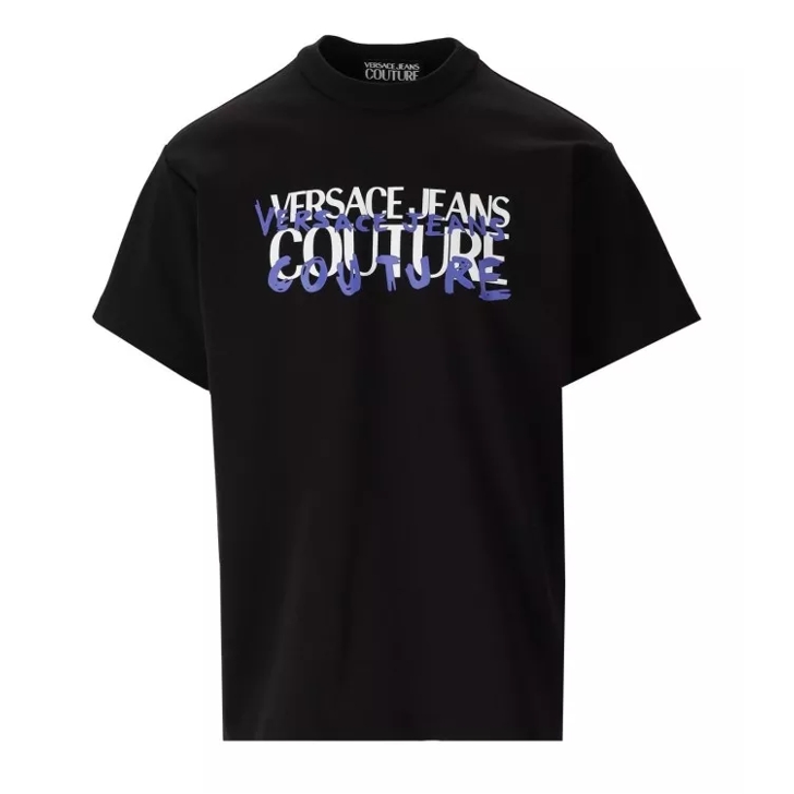 Versace black t deals shirt