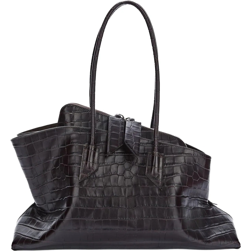 The Attico Schultertasche Bags Brown braun