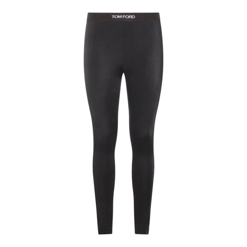 Tom Ford Leggings Slim-Fit Black Trousers Black