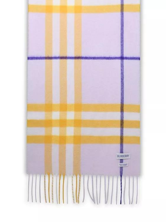 Burberry Tücher & Schals - Lilac Cashmere Scarf - Gr. unisize - in Bunt - für Damen