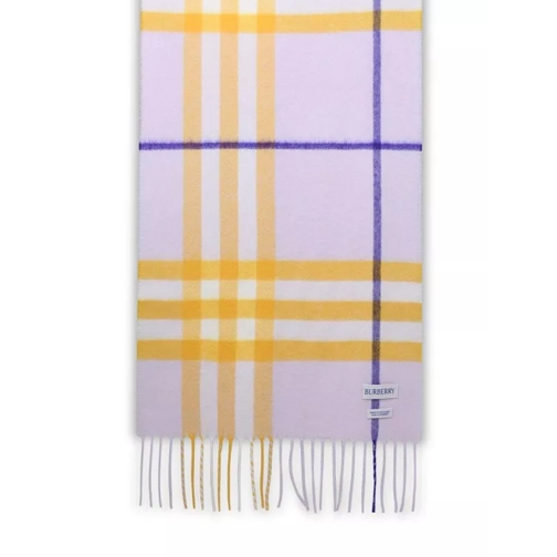 Burberry  Lilac Cashmere Scarf Purple