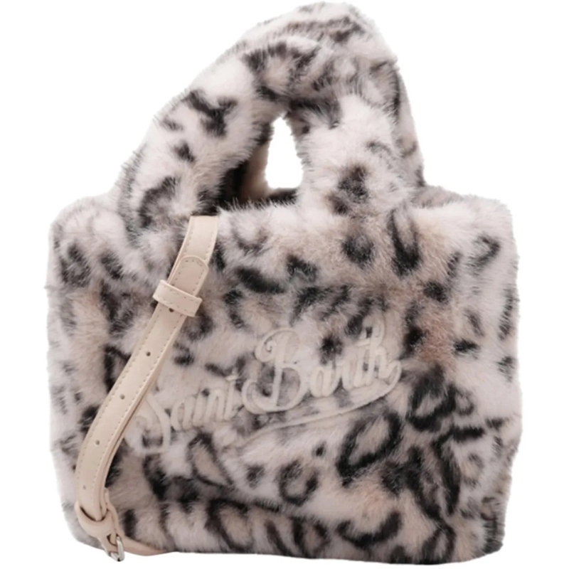 Mc2 Saint Barth Tote Bags Leopard 00 Emb mehrfarbig