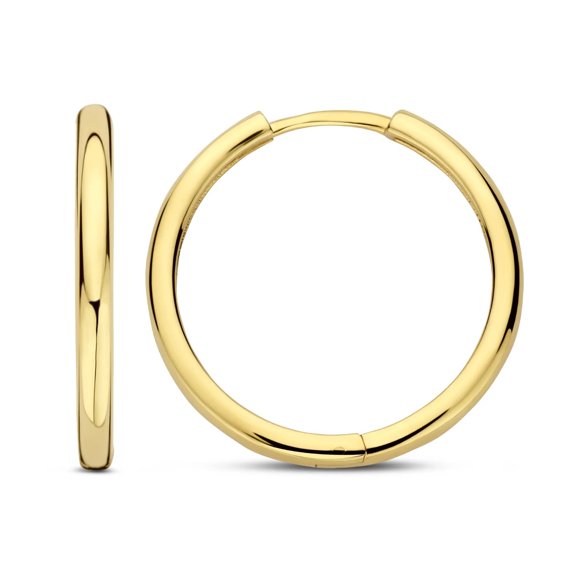 Thumbnail - BELORO Ohrringe - La Rinascente Camilla Creolen - Gr. unisize - in Gold - für Damen