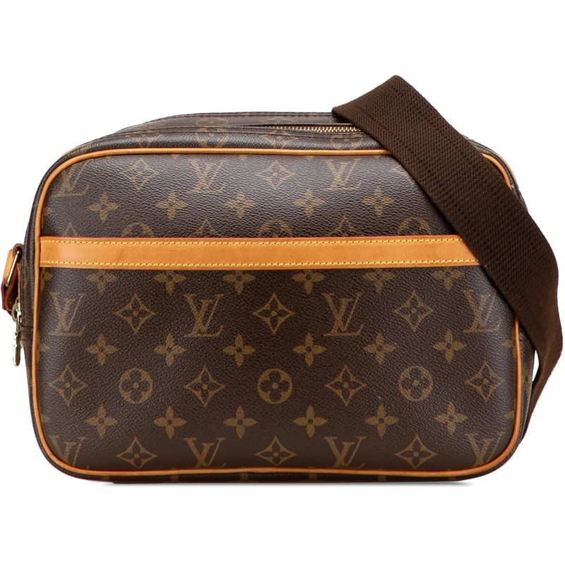 Louis Vuitton Sac à bandoulière Monogram Reporter PM braun