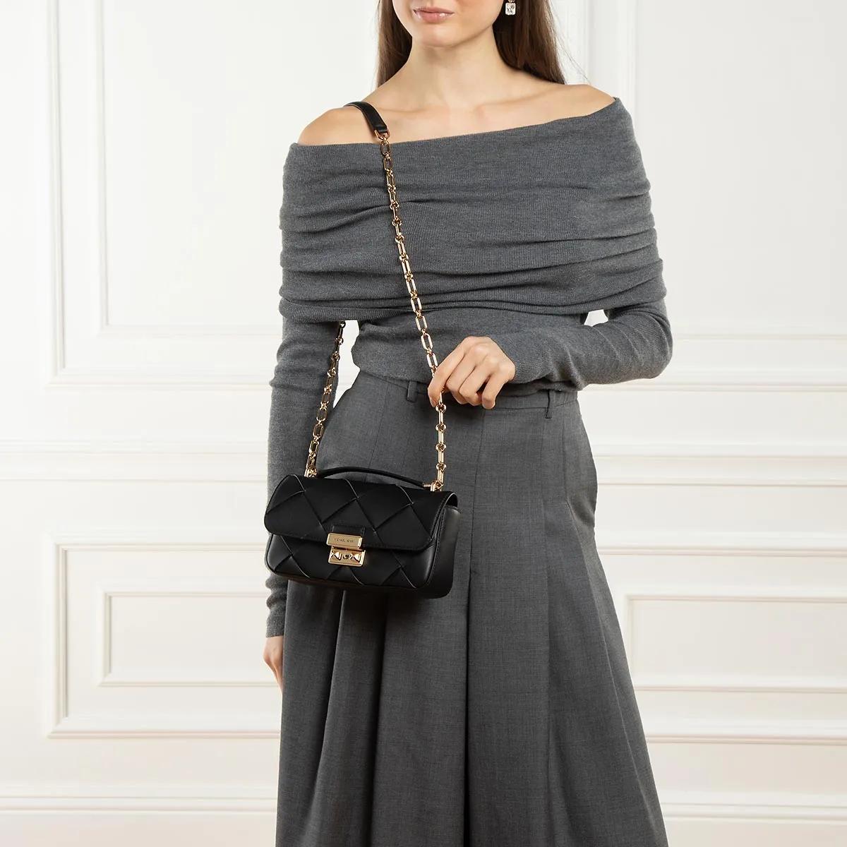 Michael Kors Crossbody bags Sm Conv Chain Shldr in zwart