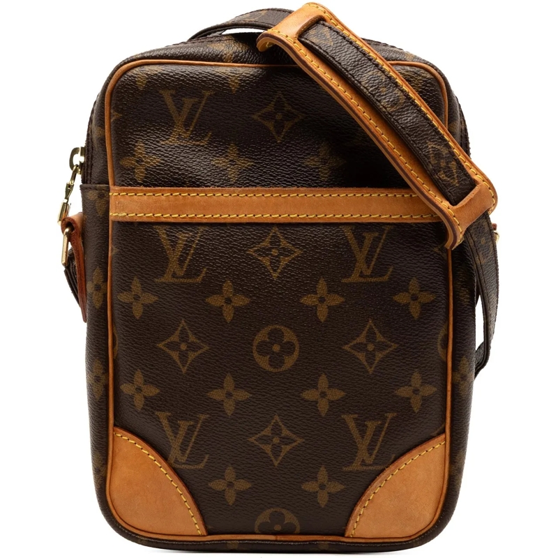 Louis Vuitton Schultertasche Monogram Danube braun