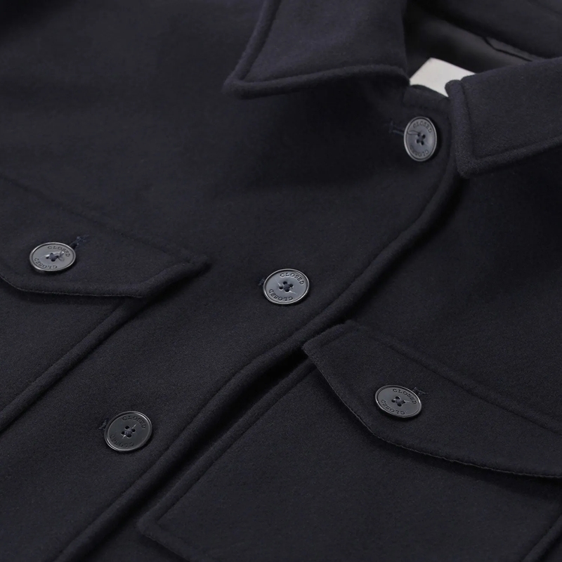 Closed Veste de transition Jacke aus Woll-Mix blau(Image 3)
