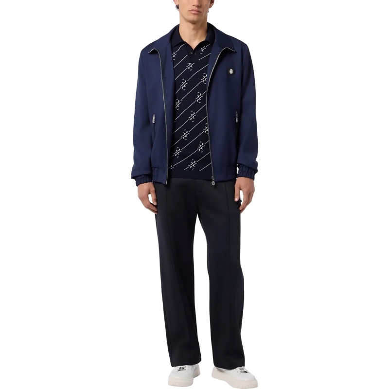 BILLIONAIRE Daunenjacke Wool Tracksuit Jacket schwarz(Image 4)