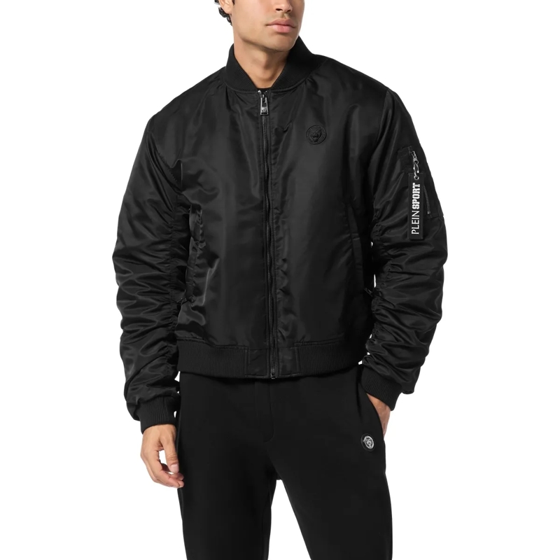 Plein Sport Daunenjacke Bomber Icon schwarz(Image 3)