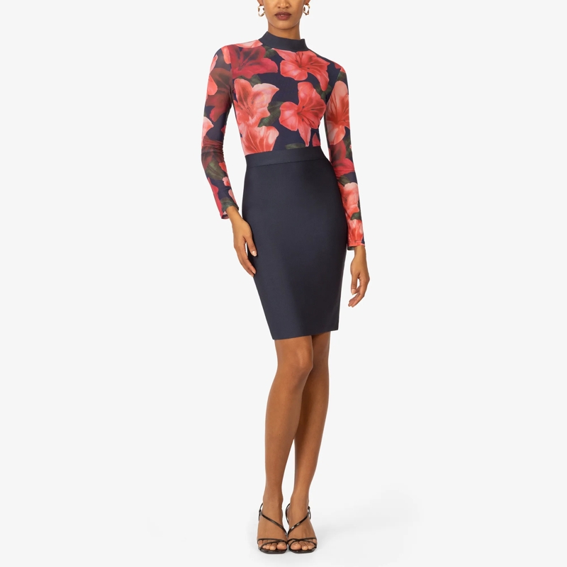 Kraimod Midikleid Bandagekleid blau(Image 2)