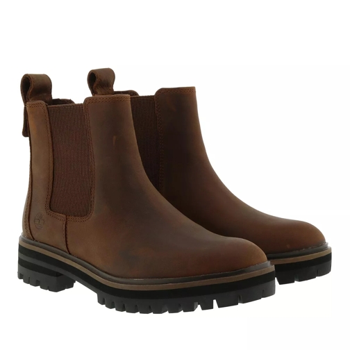 Timberland London Square Double Gore Chelsea Boot Buckthorn Brown Stivale Chelsea