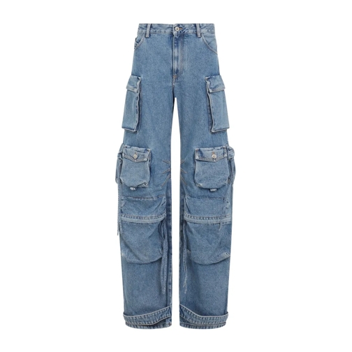 The Attico Light Blue Fern Jeans Blue Jeans