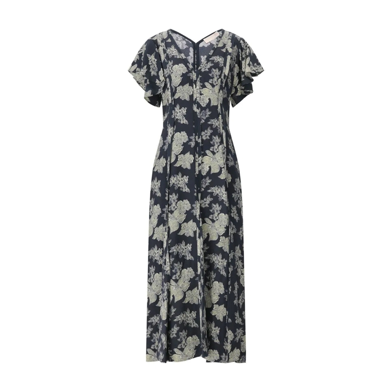 Ulla Johnson Maxikleid Maxikleid mit Blumenprint Dunkelblau