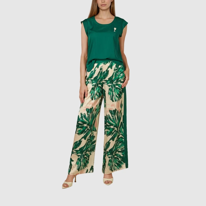 Marc Aurel Hose Pyjamahose grün(Image 2)