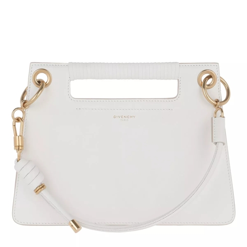 Givenchy Whip Bag Smooth Leather Small White Crossbodytas