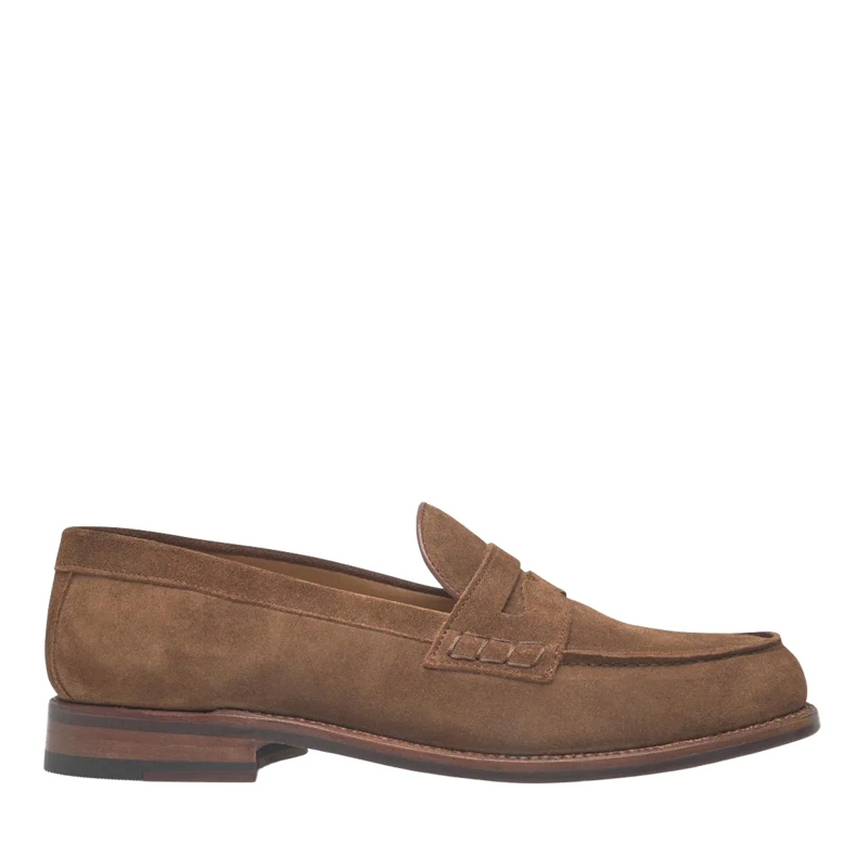 Heinrich Dinkelacker Loafer Loafer Wien Plain V mittel-braun