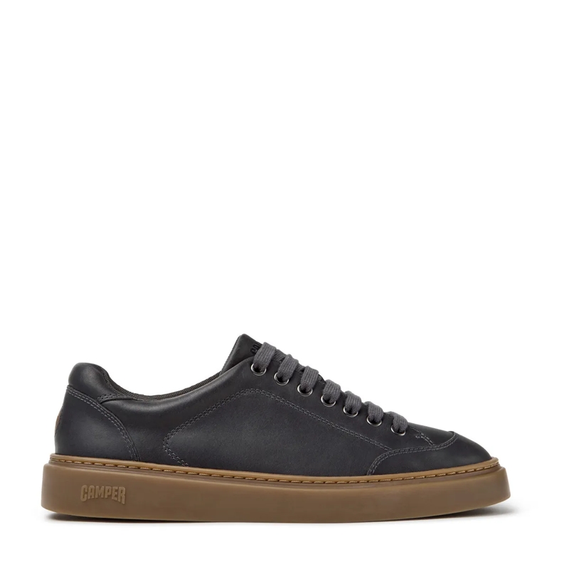 Camper Low-Top-Sneaker - Zertifikat der Leather Working Group- Schuhmach mittel-grau