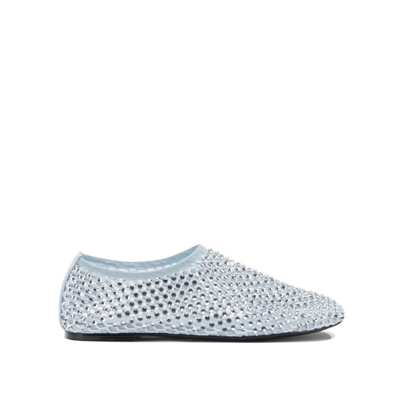Strategia Balletschoenen Pointed Toe Ballerinas With Mesh Upper Grey