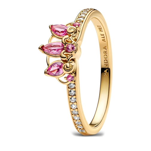 Pandora Ring Disney Rapunzel 14k gold-plated tiara ring 14k Gold-plated