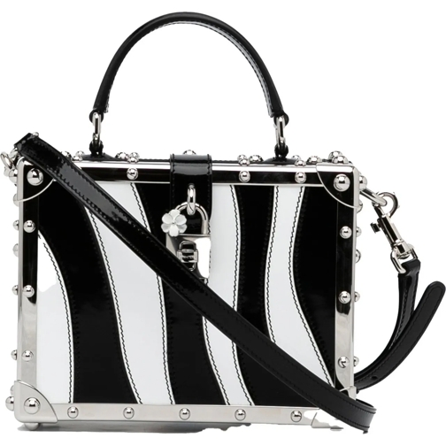 Dolce&Gabbana Schultertasche Dolce Box weiß