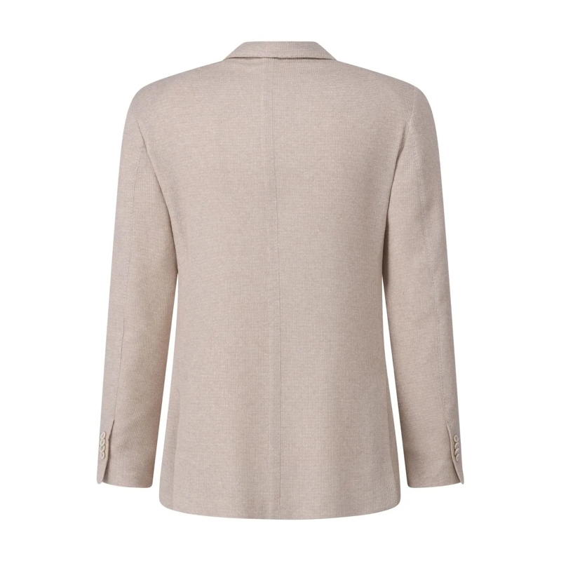 Lardini Übergangsjacke Slim-Fit Sakko in Tweed-Optik beige(Image 2)