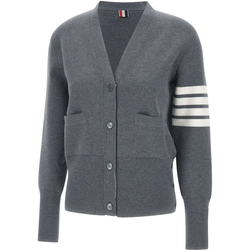 Thom Browne  Sweaters Grey dunkelgrau