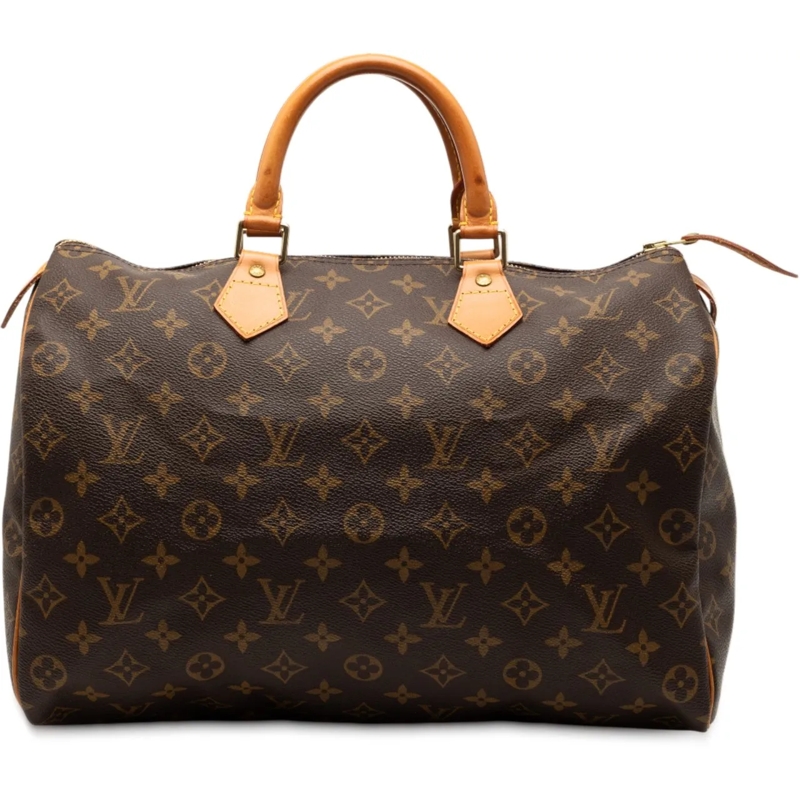 Louis Vuitton Tote Monogram Speedy 35 braun