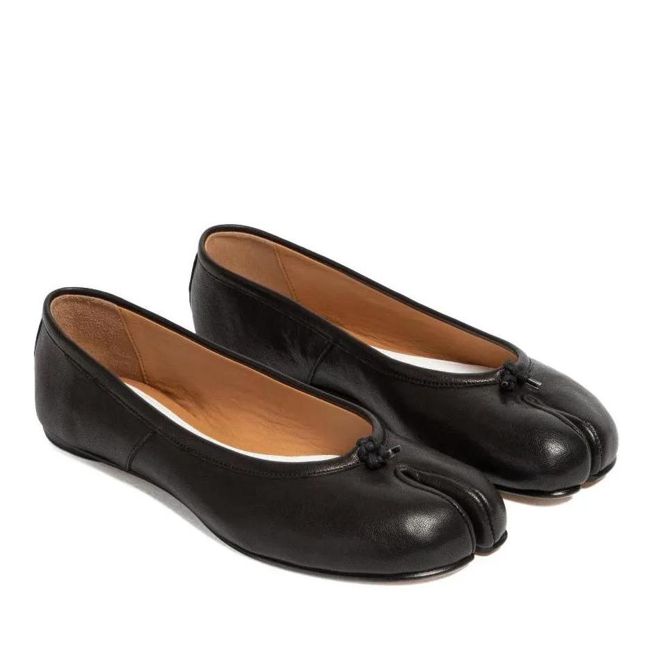 Maison Margiela Loafers & Ballerinas - Tabi Flat Ballerinas - Gr. 36,5 (EU) - in Schwarz - für Damen