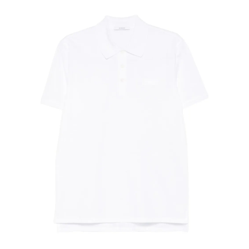 Givenchy Polo shirt Classic White Polo Shirt With Traditional Collar White