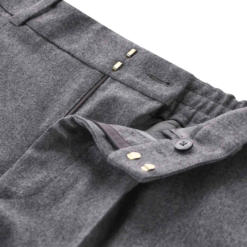 Pt Torino Stoffen broek Carrot-Fit Hose Daisy 0360 navy(Image 3)