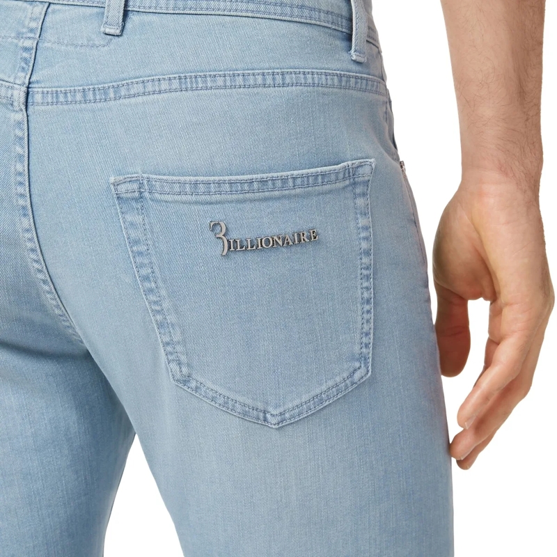 BILLIONAIRE Jeans mit geradem Bein Jeans Regular Fit hell-blau(Image 4)