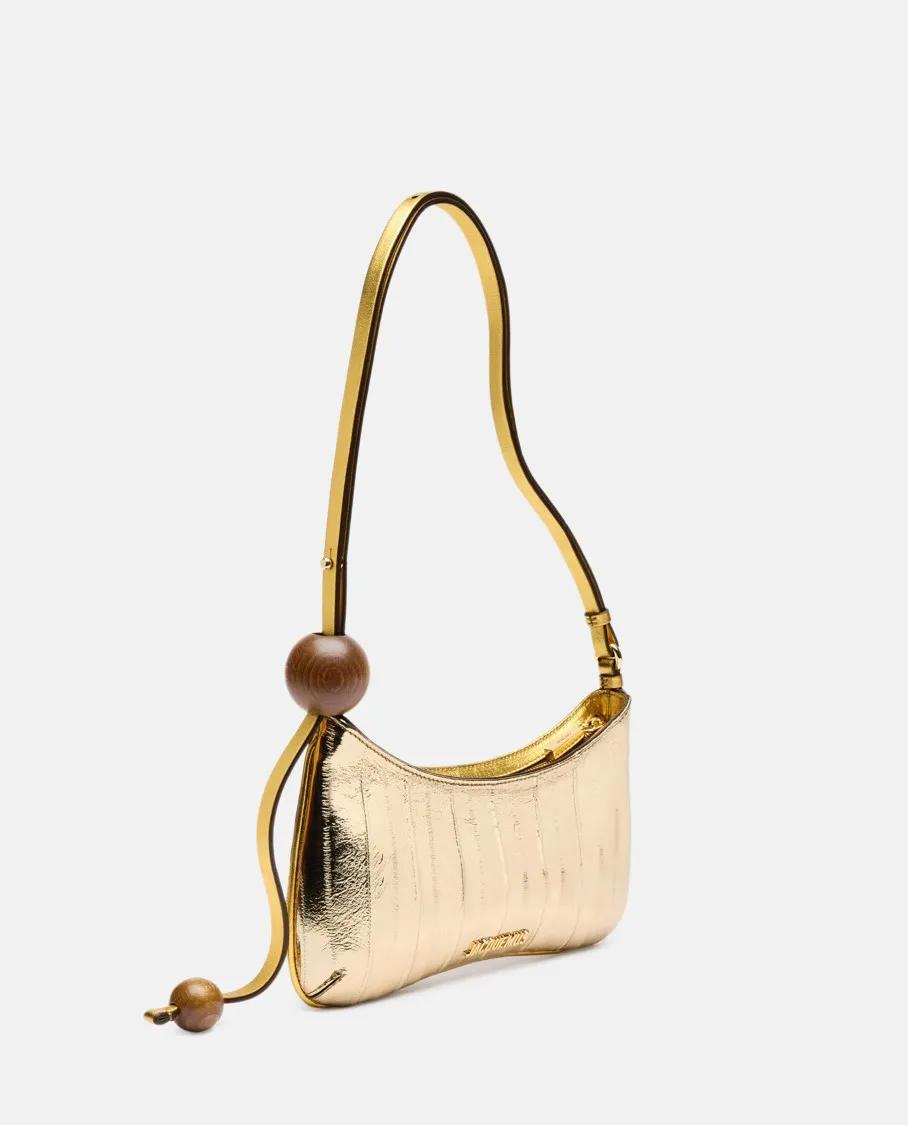 Gold shoulder bag hotsell