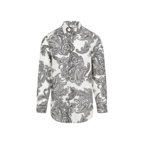 Etro Hemden Soho White Cotton Shirt White