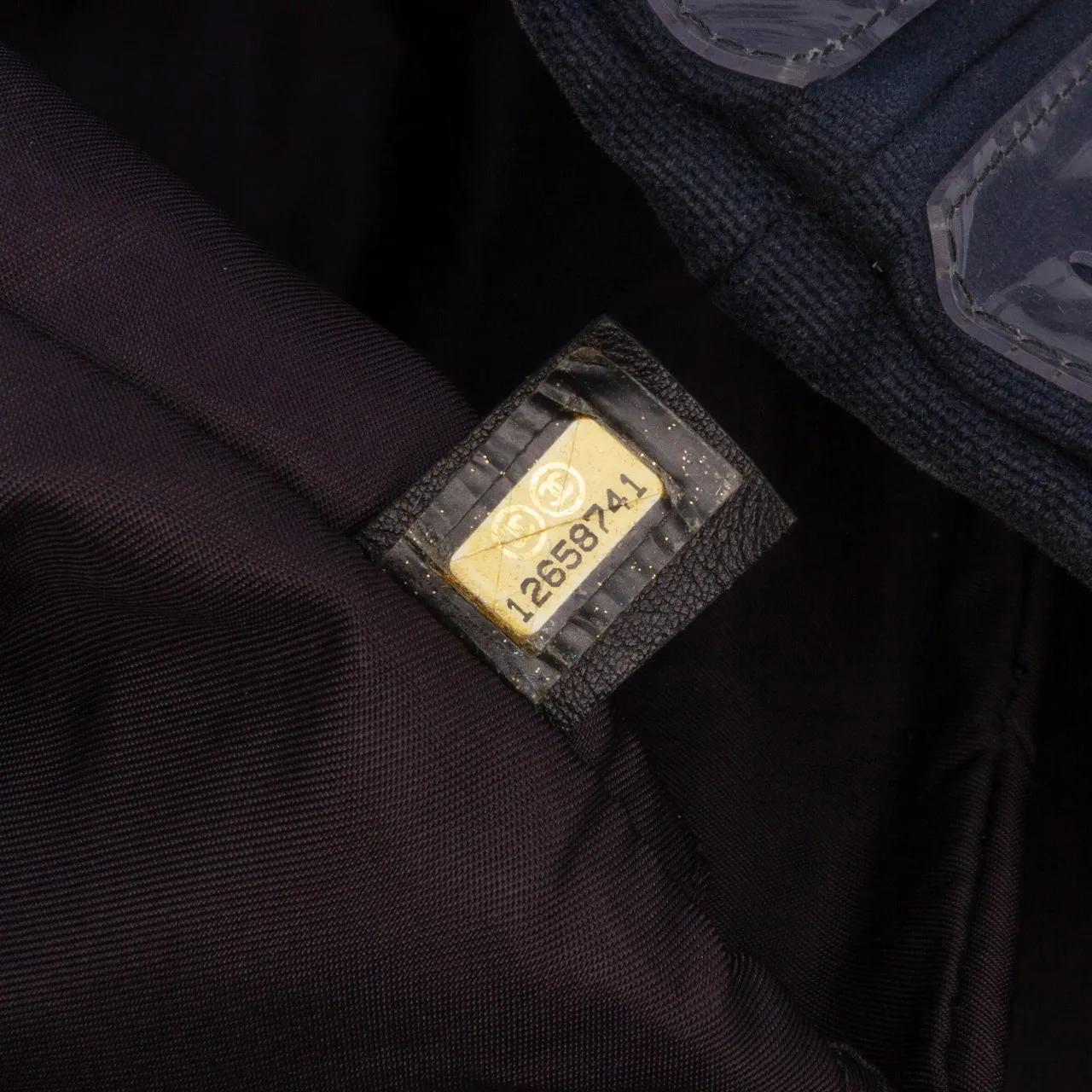 Thumbnail - Chanel Shopper - CC Quilted Cotton and PVC Punching Tote - Gr. unisize - in Weiß - für Damen