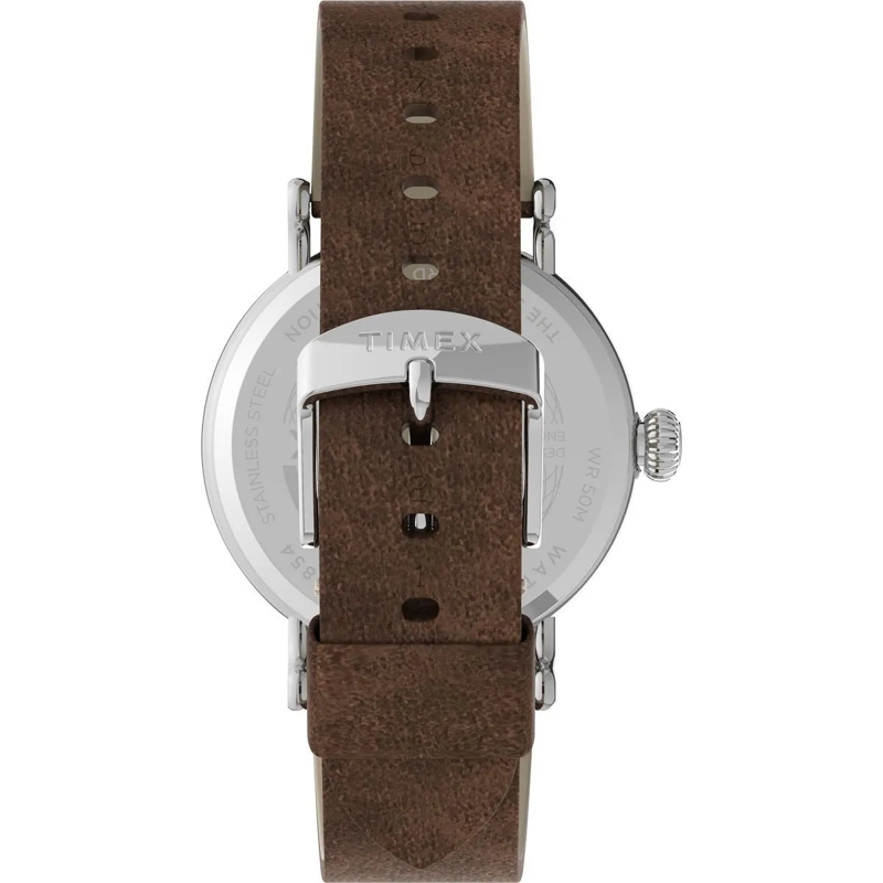 Timex Automatikuhr Analoge Uhr Timex Standard X Peanuts Featuring Sno braun(Image 3)