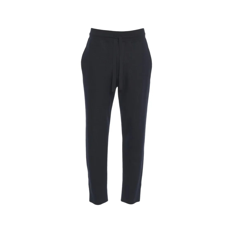 Transit Jogginghose Tapered Joggers With Drawstring Waistband And Side Black