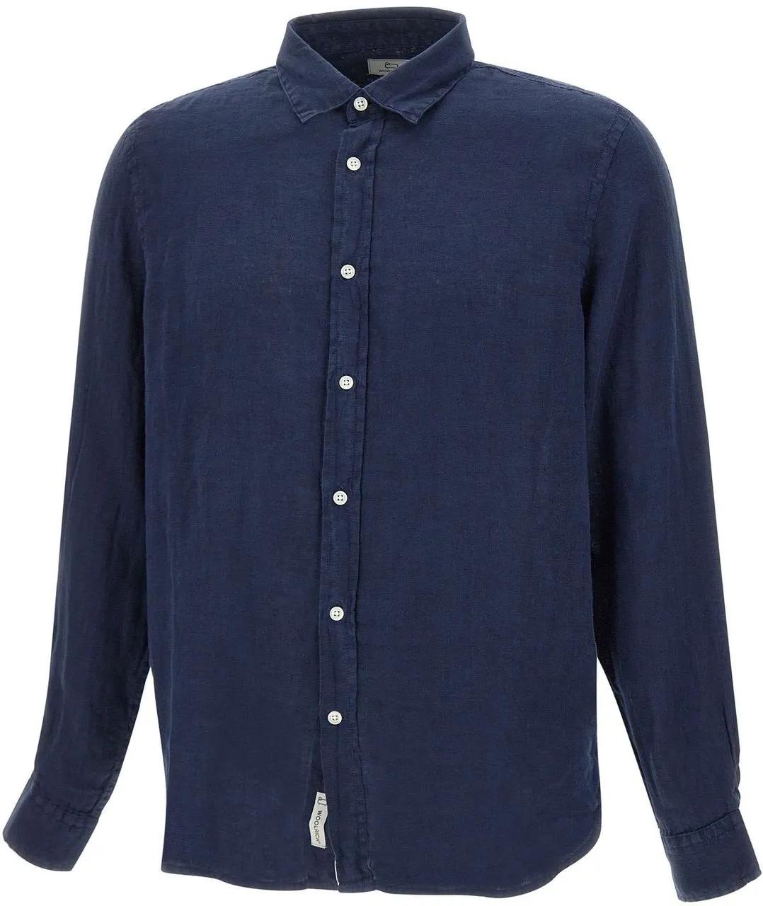 Thumbnail - Woolrich - Shirts Blue - Größe XL - blue