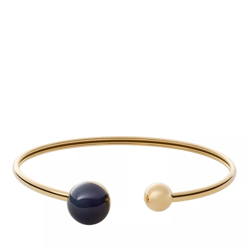 Skagen Sea Glass Stainless Steel Cuff Bracelet Gold Bracciale polsino