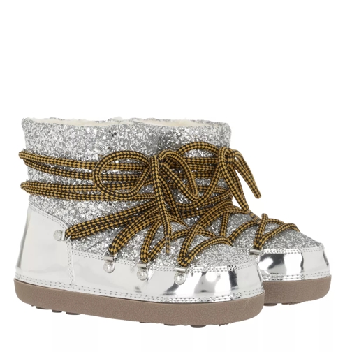 Dsquared2 Glitter Snow Boots Silver Bottes d'hiver