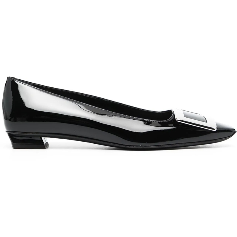 Roger Vivier Ballerinas Flat Shoes Black schwarz
